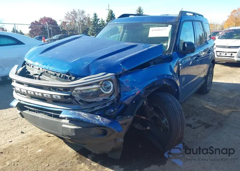 2024 Ford Bronco Sport Big Bend z USA, uszkodzony, nr VIN 3FMCR9B69RRE77852